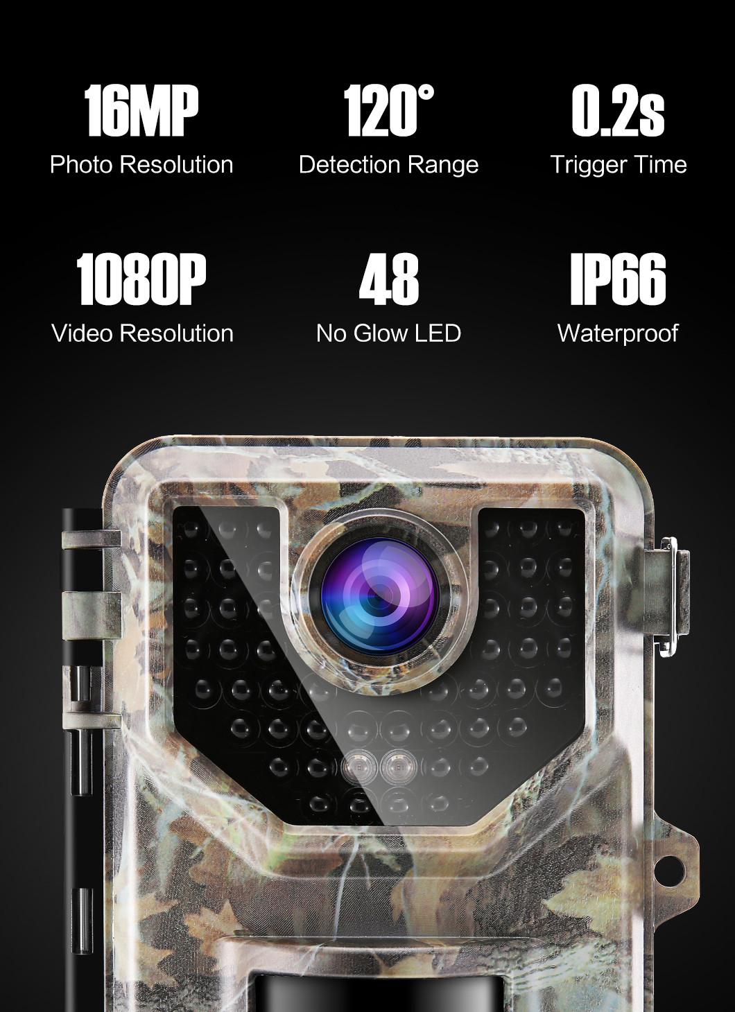 1080p waterproof outdoor hunting machine